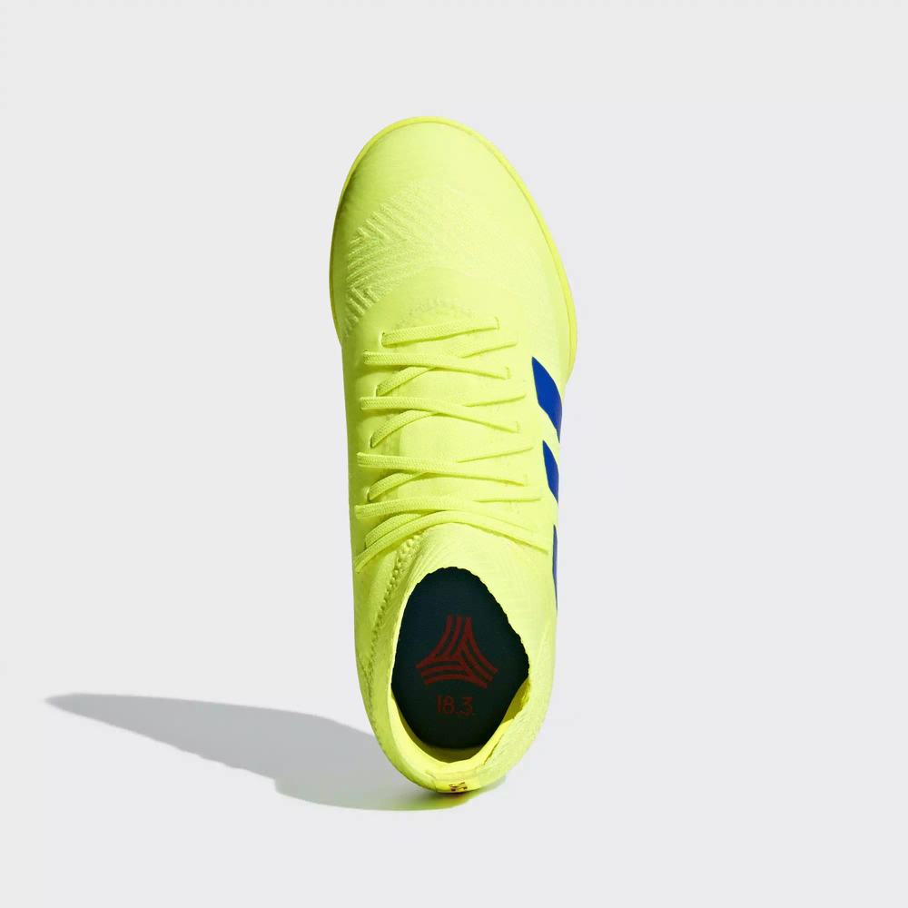 Adidas Nemeziz Tango 18.3 Tenis De Futbol Amarillos Para Niño (MX-61958)